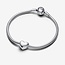 Pandora Pandora Bedel 793439C00 Zilver Medium hart