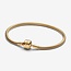 Pandora Pandora Armband 563390C00-18 Zilver 14k Geelgouden Plating  Maat 18