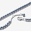 Pandora Pandora Armband 591469C02-18 Zilver Tennis Armband met Royal Blue Crystal Maat 18