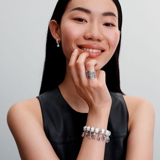 Pandora Pandora Bedel 793583C01 Zilver 925 Notenkraker met Zirkonia