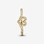 Pandora Pandora Ring 169302C01-56 Zilver 14k Geelgouden Plating Hart Maat 56