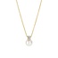 Blush Blush Collier 3163YPW 14k Geelgoud met Parel en Zirkonia Hanger 42cm
