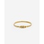 Buddha to Buddha Buddha to Buddha Armband J101GV E Ben mini zilver met gouden plating