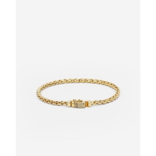 Buddha to Buddha Buddha to Buddha J015GV E+ George Mini Zilver met Geelgouden Plating Maat E+