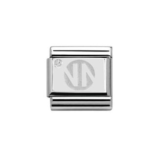 Nomination Nomination Schakel 330309-02 Composable Classic Staal Zilver NM