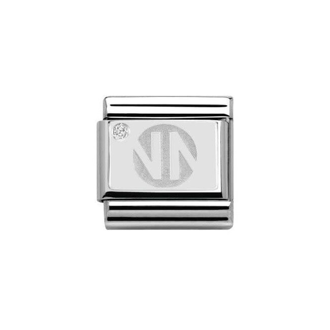Nomination Nomination Schakel 330309-02 Composable Classic Staal Zilver NM