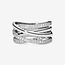 Pandora Pandora Ring 190919CZ-60 Zilver 925 met Cubic Zirkonia Maat 60