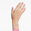 Swarovski Swarovski 5685691 Matrix armband Ronde slijpvorm, Meerkleurig, Goudkleurige toplaag