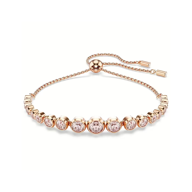 Swarovski Swarovski Armband 5718204 Imber met Roségouden Plating en Roze Swarovski Stenen
