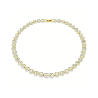 Swarovski Swarovski Collier 5720505 Una Angelic Goudkleurig Tennis 38-41cm