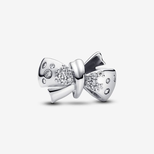 Pandora Pandora Bedel 793442C01 Zilver Strik met Zirkonia