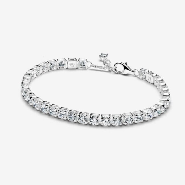 Pandora Pandora Armband 593539C01 Zilver Tennis met Zirkonia 18cm