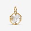 Pandora Pandora Bedel 763366C01 Zilver met 14k Geelgouden Plating en Vlinder