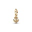 Pandora Pandora Bedel 763369C01 Zilver met 14k Geelgouden Plating Anker