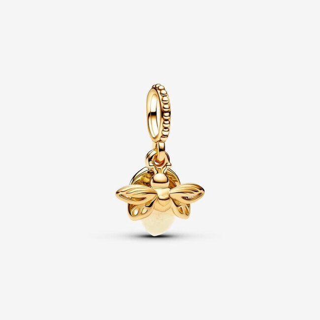 Pandora Pandora Bedel 769352C01 Zilver met Geelgouden Plating Vuurvlieg