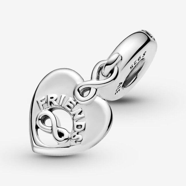 Pandora Pandora Bedel 799294C01 Zilver Hart Forever Friends