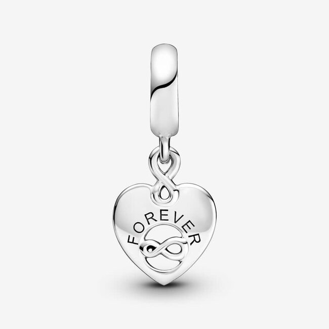 Pandora Pandora Bedel 799294C01 Zilver Hart Forever Friends