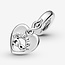 Pandora Pandora Bedel 799294C01 Zilver Hart Forever Friends