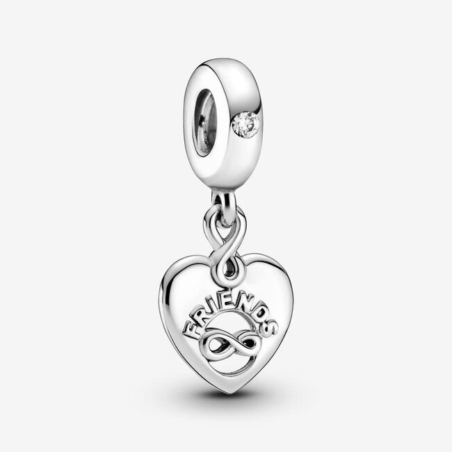 Pandora Pandora Bedel 799294C01 Zilver Hart Forever Friends