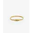 Buddha to Buddha Buddha to Buddha Armband J101VG C+ Ben Mini Zilver met Geelgouden Plating Maat C+