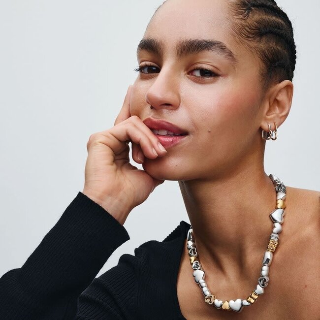 Pandora Pandora Bedel 799270C01 Zilver Hart met Zirkonia