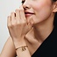Pandora Pandora Bedel 769187C01 Zilver met 14k Geelgouden Plating "Mother and Daughter"