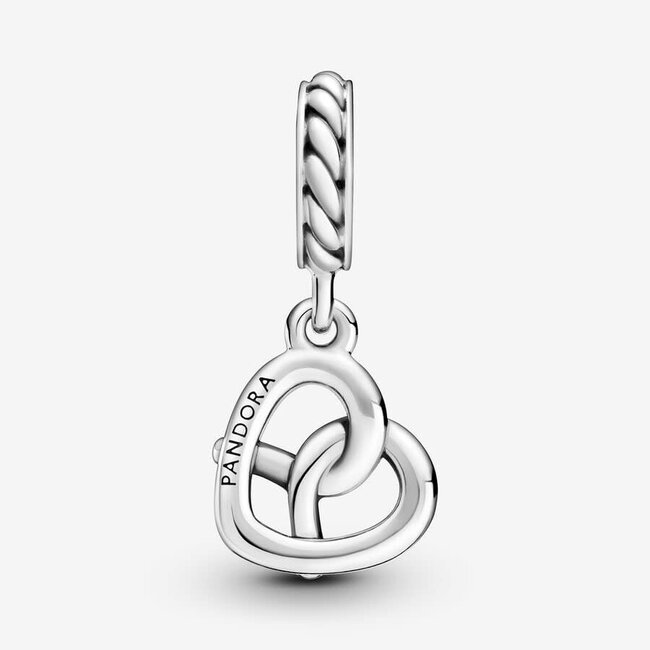 Pandora Pandora Bedel 799393C00 Zilver Pretzel Hart