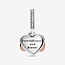 Pandora Pandora Bedel 788878C01 Zilver Infinity Hart In Rose met Zirkonia