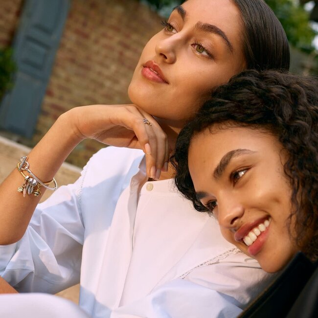 Pandora Pandora Bedel 768785C01 Zilver Hand,Oog en Veer