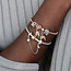 Pandora Pandora Bedel 768785C01 Zilver Hand,Oog en Veer