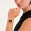 Rosefield Rosefield Horloge OVGSG-OV15 Staal met Goudkleurige Plating Bordeau Wijzerplaat