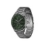 BOSS BOSS Horloge HB1514228 Grand Prix Staal Gun Metal Quartz Chronograaf met Groene Wijzerplaat 44mm