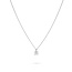 24KAE 24Kae Collier 32489S Zilver met Klaver Zirkonia  Maat 42-44cm
