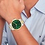 Tommy Hilfiger Tommy Hilfiger Horloge TH1792192 Bruce Staal Bi-color Quartz met Groene Wijzerplaat 43mm