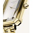 Rosefield Rosefield Horloge OCWSG-O40 The Octagon Staal met Geelgouden Plating Quartz en Witte Wijzerplaat
