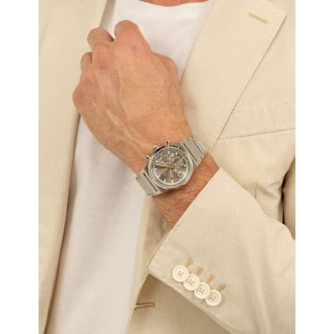 BOSS Boss Horloge HB1514221 Candor Staal Quartz Chronograaf 41mm