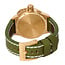 TW Steel TW Steel Horloge CS108 Canteen Staal met Geelgouden Plating Chonrograaf Quartz met Groene Horlogeband
