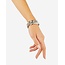 Buddha to Buddha Buddha to Buddha Armband 211 E+ Zilver Nathalie Small Maat E+