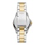 Fossil Fossil Horloge FS6031 Staal Bi-color Quartz met Zwarte Wijzerplaat