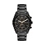 Michael Kors Michael Kors Horloge MK9113 Accelerator Staal met Zwarte Coating Quartz Chronograaf 42mm