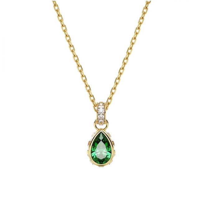 Swarovski Swarovski Collier 5648751  Chroma Kristallen, Goudkleurig, Zirkonia
