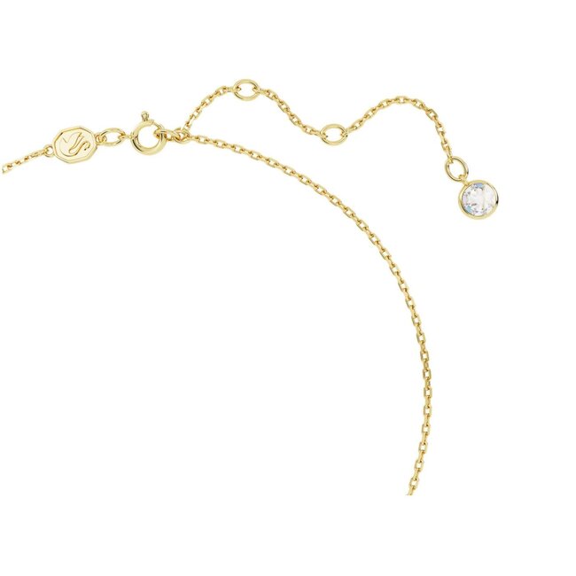 Swarovski Swarovski Collier 5648751  Chroma Kristallen, Goudkleurig, Zirkonia