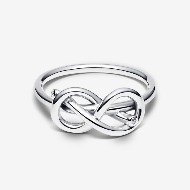 Pandora Pandora Ring 193759C01-54 Infinity Knoop Zilver Maat 54