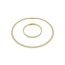 Swarovski Swarovski Set 5720506 Una Angelic Small Goudkleurig Armband/ Collier 16.5-19cm 38-40cm