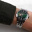 Seiko Seiko Horloge SSA441J1 Presage Staal Automaat 50m Waterdicht met Groene Wijzerplaat 40mm