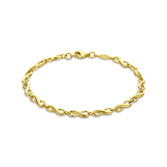 The House Of Blinckers THOB Armband 40.29637 14k Geelgoud Infinity 4mm 18.5mm