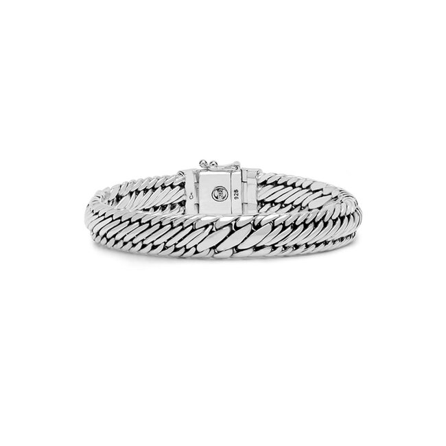 Buddha to Buddha Buddha to Buddha Armband J262 E+ Edwin/Ben XS Zilver Maat E+