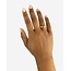 Buddha to Buddha Buddha To Buddha Ring  611GV 19 Esther Small Zilver met Geelgouden Plating Maat 19