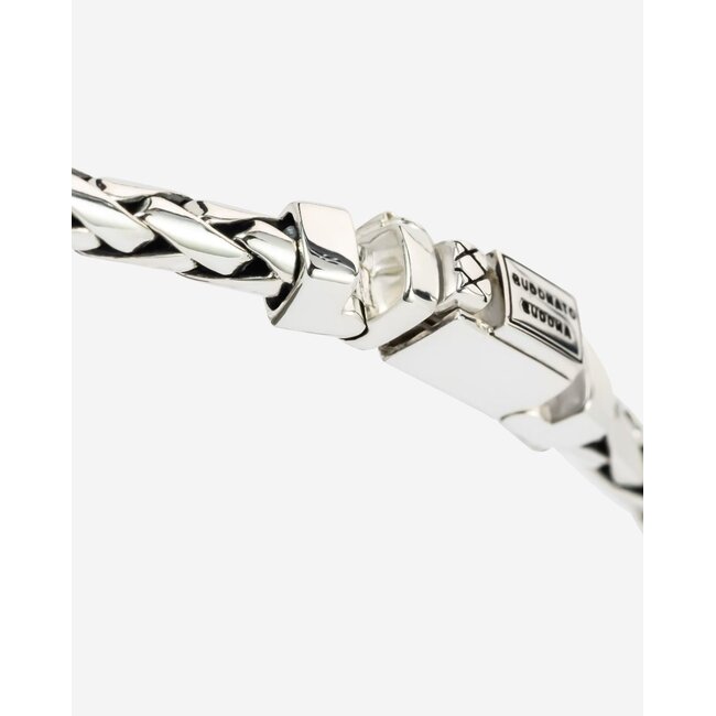 Buddha to Buddha Buddha to Buddha Armband J015 C+ George Mini Zilver Maat C+