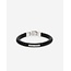 Buddha to Buddha Buddha to Buddha Armband 162BL F Komang Small Leather Black Maat F